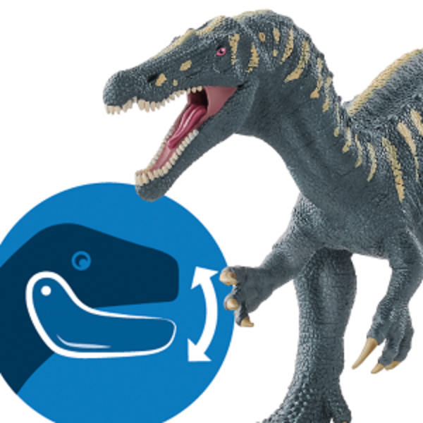 Фигурка – динозавр Барионикс, с подвижной челюстью  